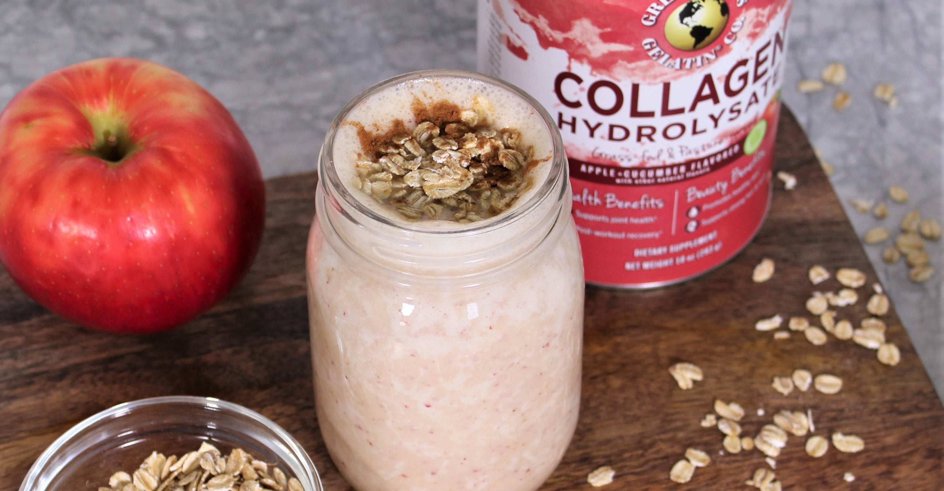Make This Easy Collagen Apple Smoothie | Great Lakes Wellness