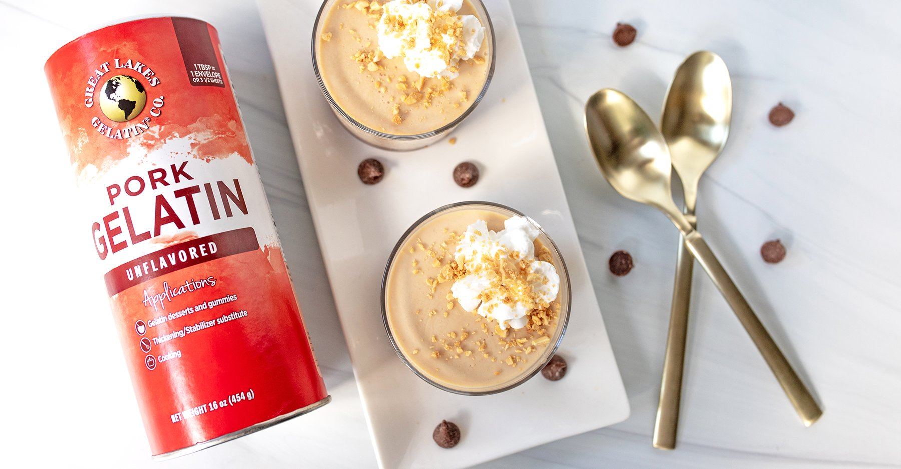 Caramel & Chocolate Panna Cotta | Great Lakes Wellness