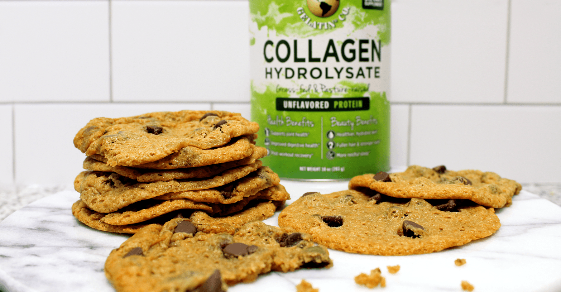 Collagen Chocolate Chip Cookies