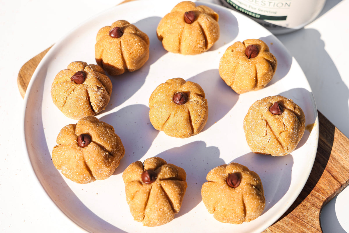 No-Bake Collagen Pumpkin Bites