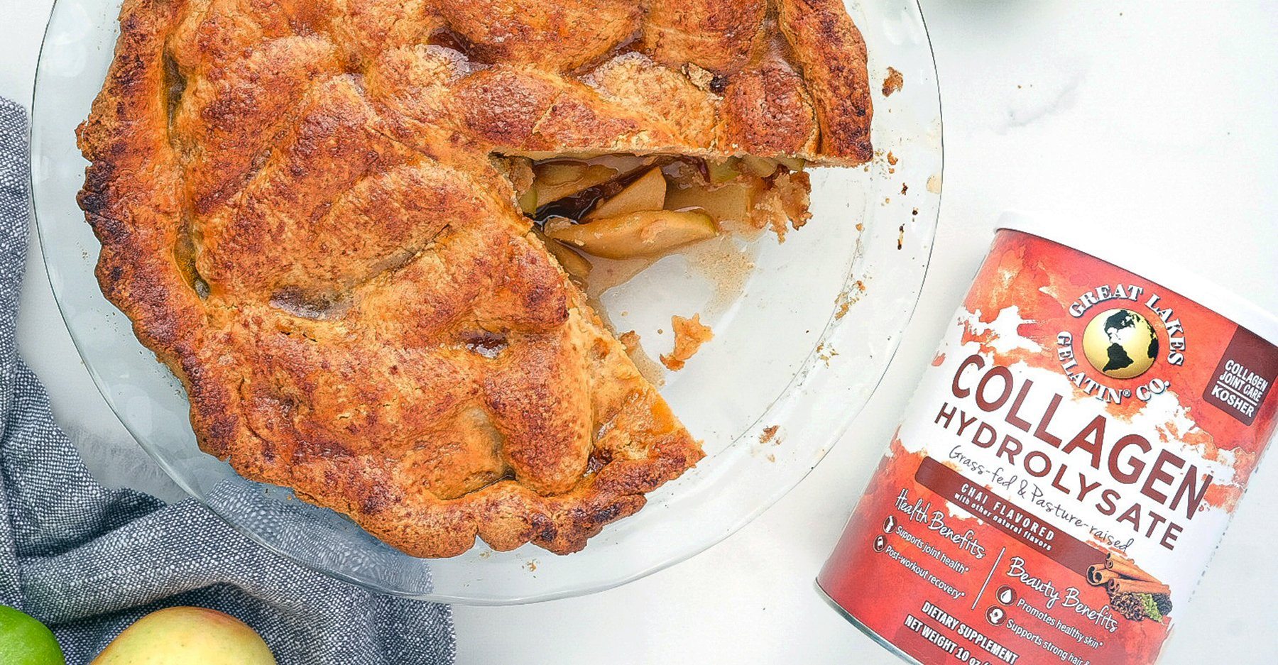 Chai Spice Apple Pie