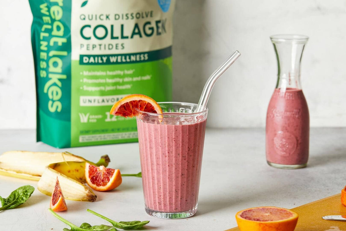 Blood Orange Berry Smoothie