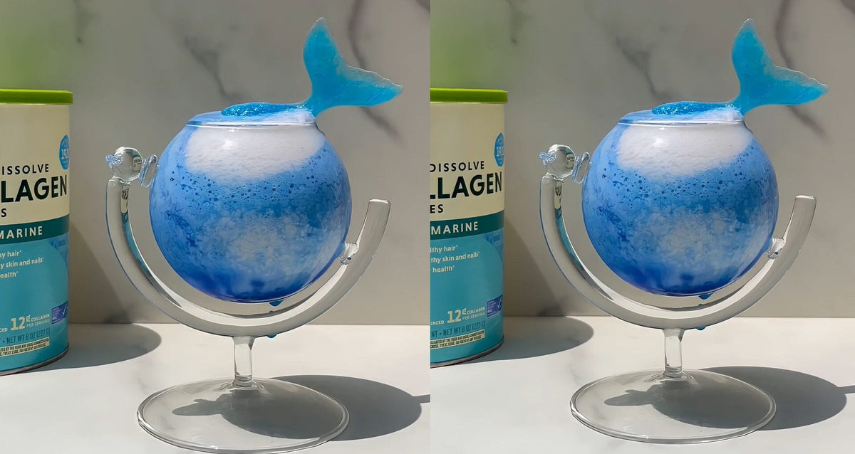 Ocean Blue Marine Collagen  Smoothie