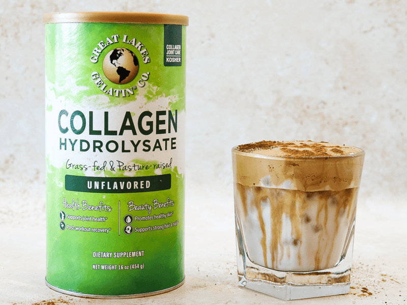 Dalgona Collagen Coffee