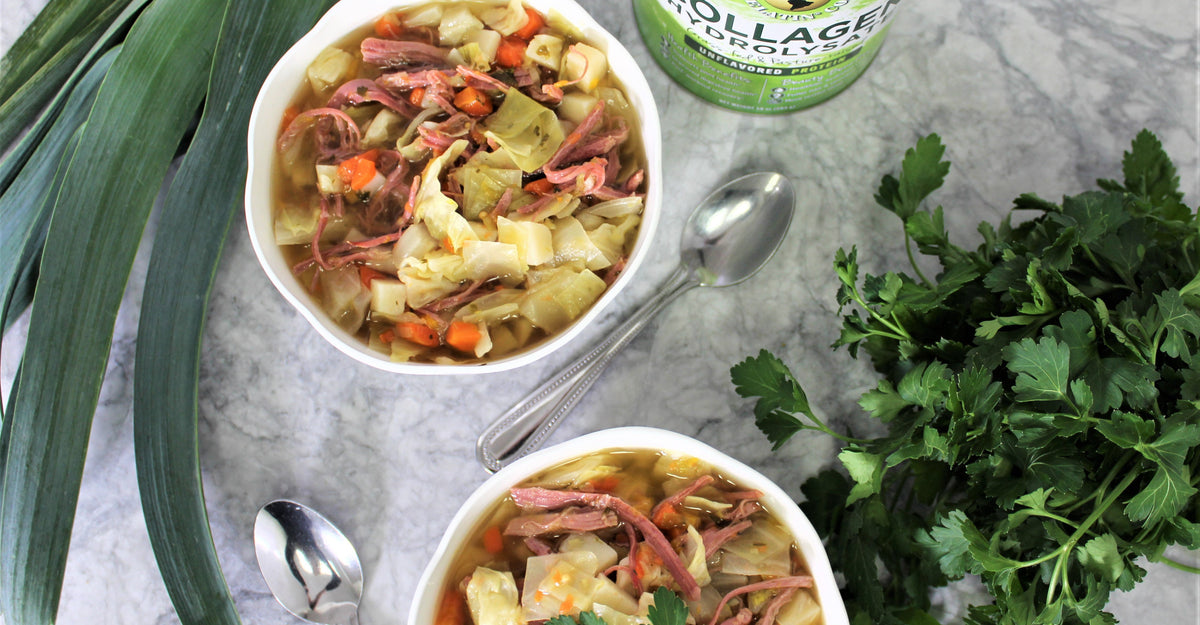 Corned Beef and Cabbage Soup