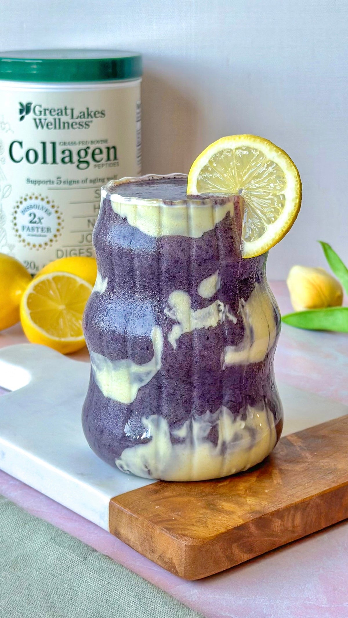 Lemon Blueberry Glow Smoothie
