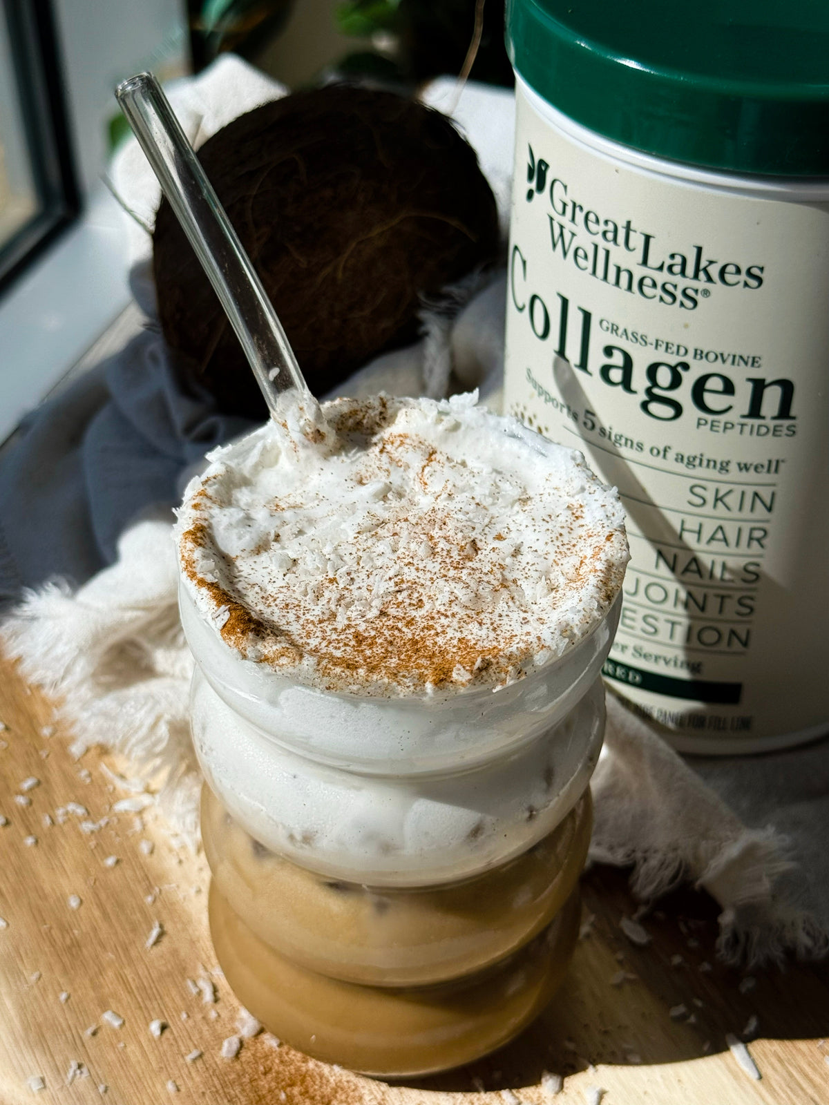Coconut Cloud Collagen Coffee