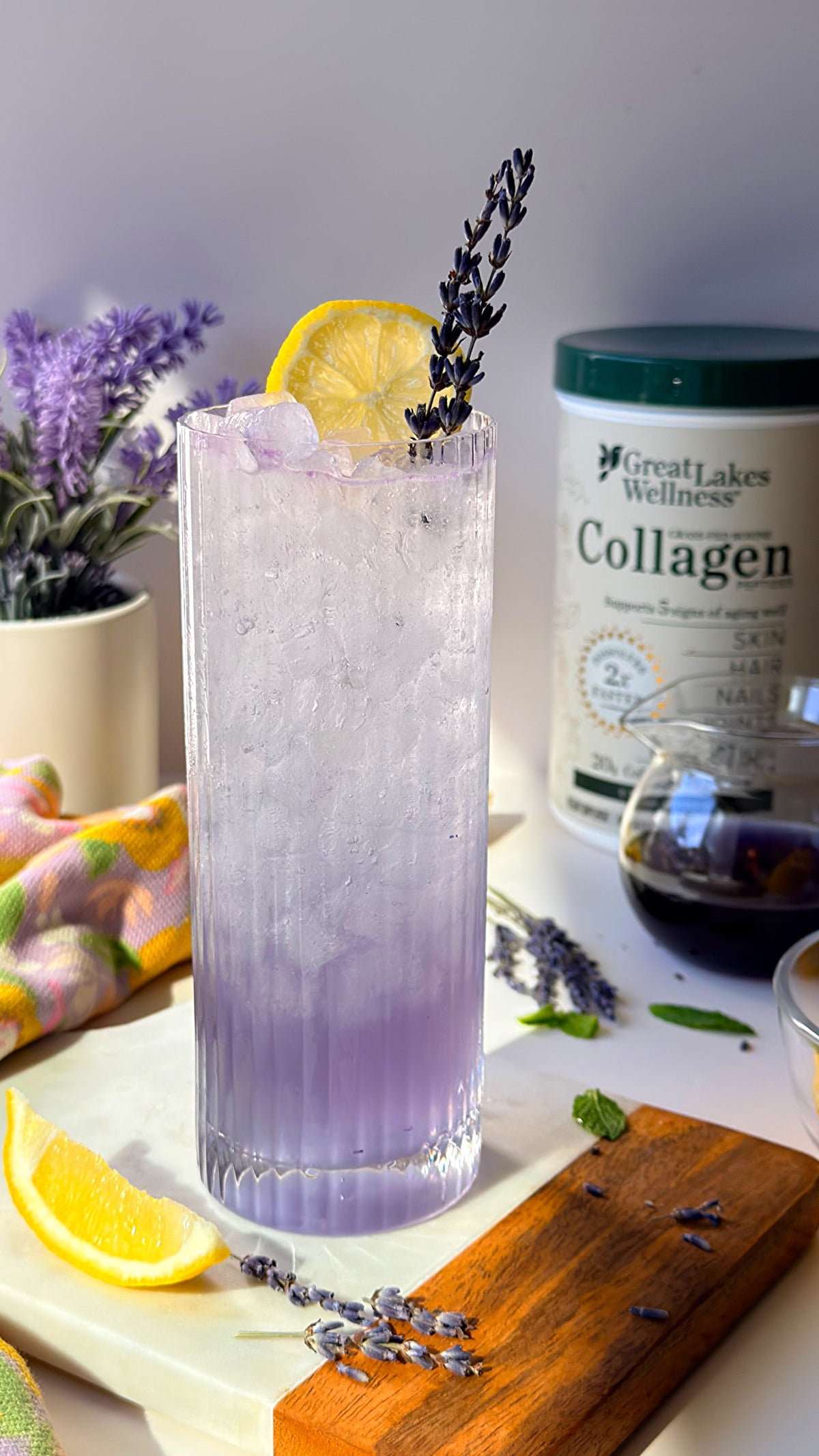Lavender Lemon Collagen Sparkler