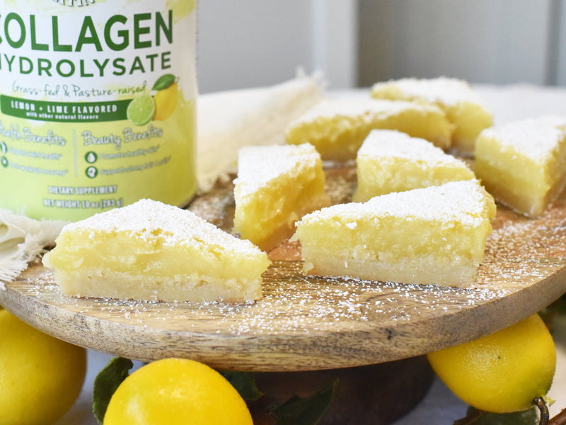 Lemon + Lime Collagen Bars