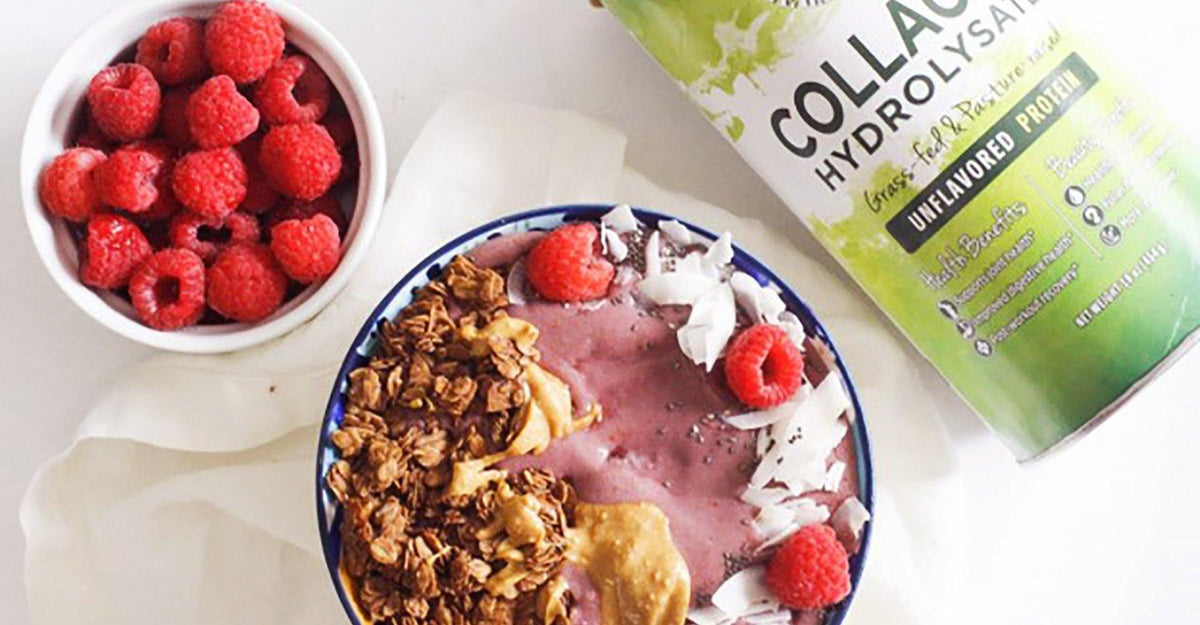 Peanut Butter Berry Acai Bowl