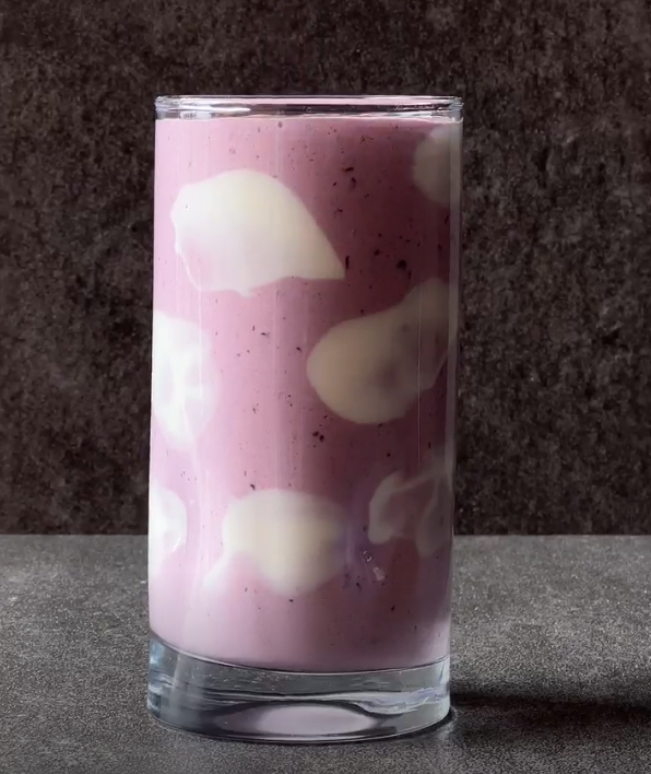 Berry Cloud Taro Smoothie