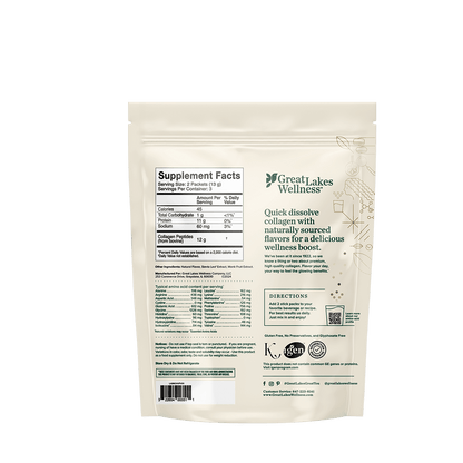 Collagen Starter Bundle with grass-fed peptides, fast dissolving, supports skin, hair, nails, joints, digestion