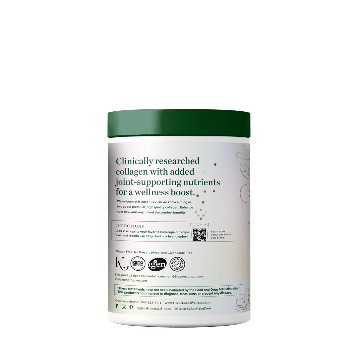 Movement Boost Advanced Collagen Peptides container with joint-supporting nutrients and caramel flavor.