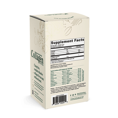 Collagen Convenience Bundle with 32oz collagen peptides tub and 20 single-serving stick packs from Great Lakes Wellness