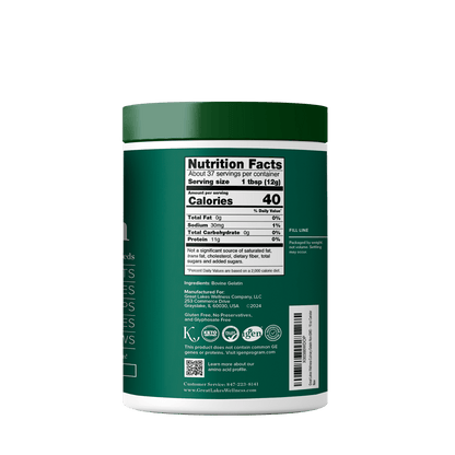 Taste of Great Lakes Bundle with collagen peptides, marine collagen, and beef gelatin for wellness